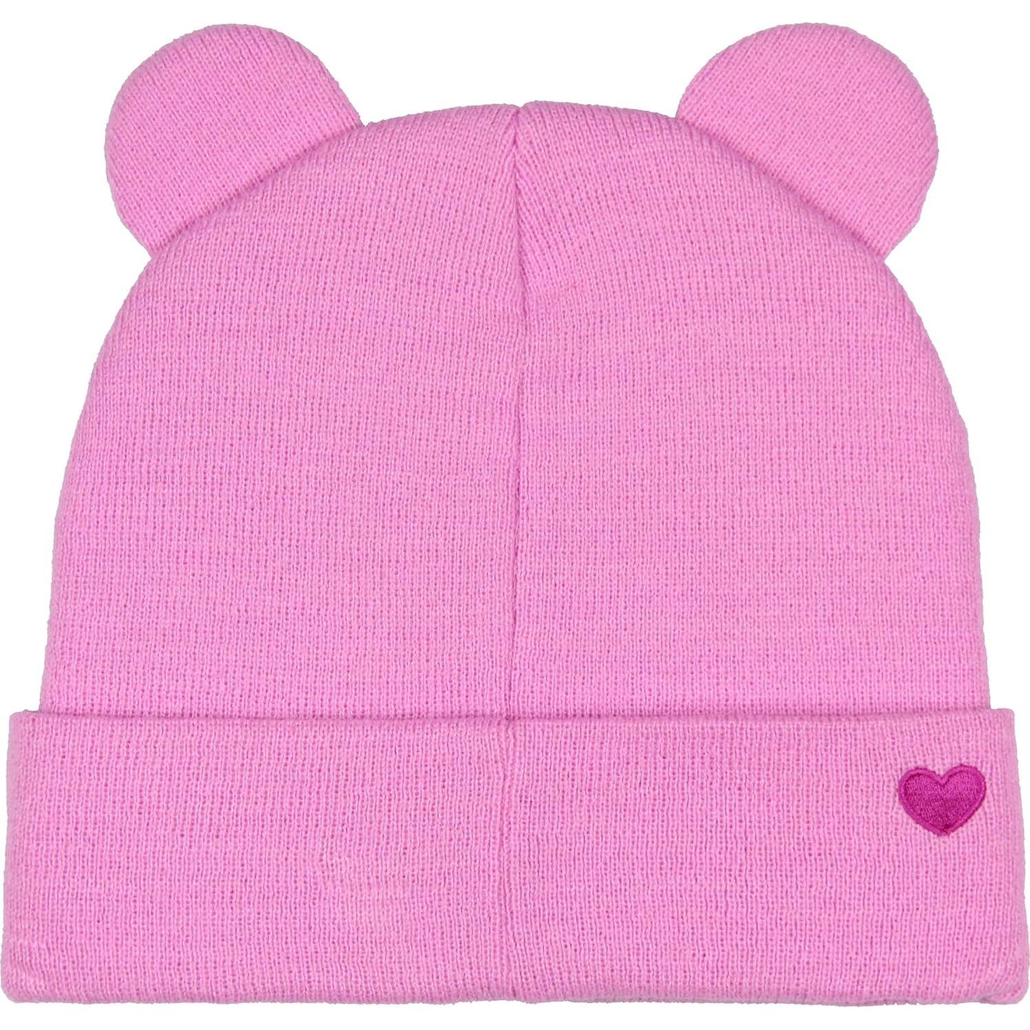 Gorro de Punto Care Bears con Cara Bordada y Orejas 3D