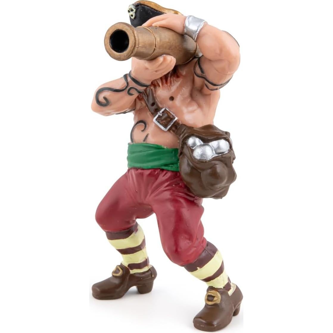 Figura de Pirata Papo Cannon Multicolor 10cm Detalle Realista