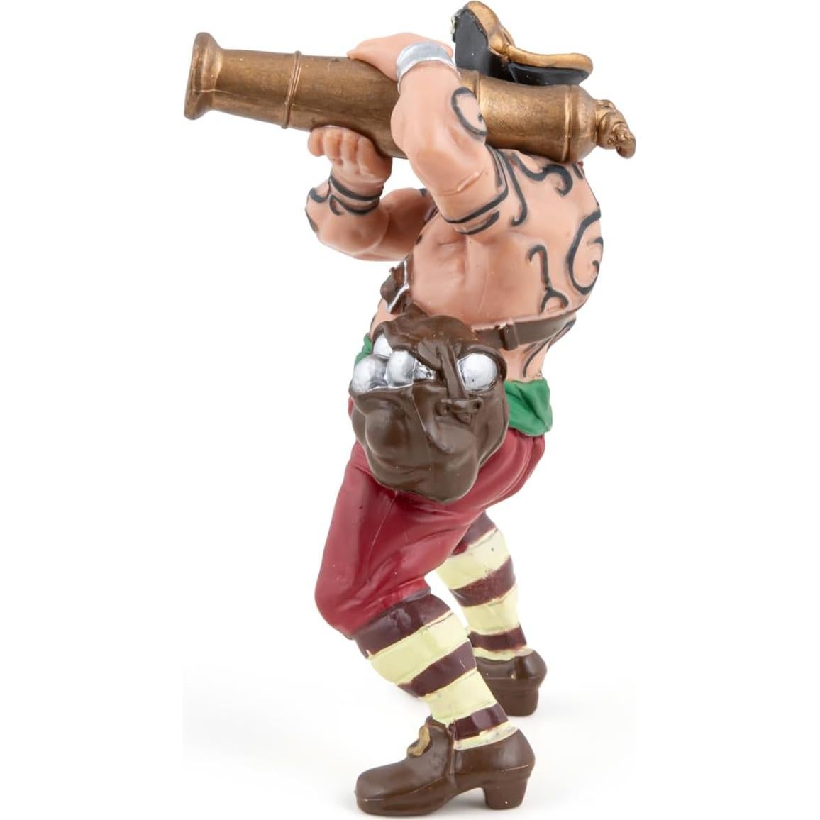 Figura de Pirata Papo Cannon Multicolor 10cm Detalle Realista