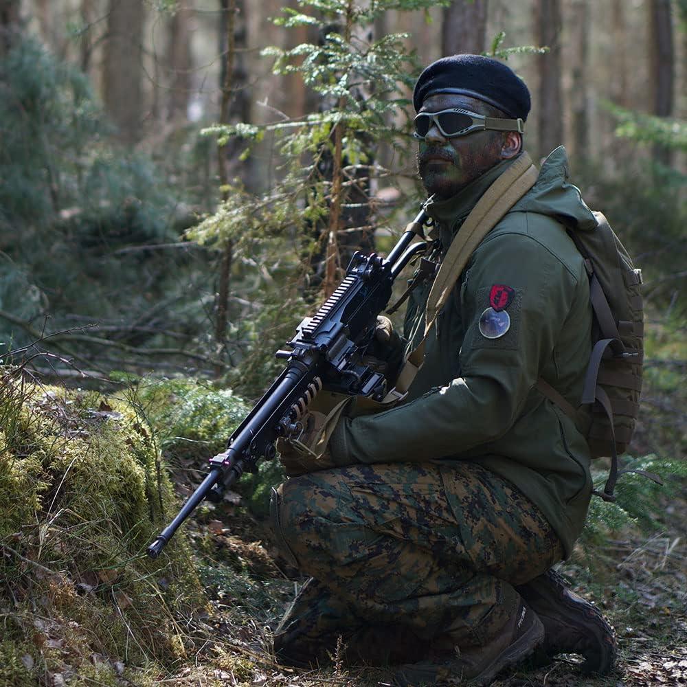 Boina Militar de Lana Nawati para Mujeres - Color Negro