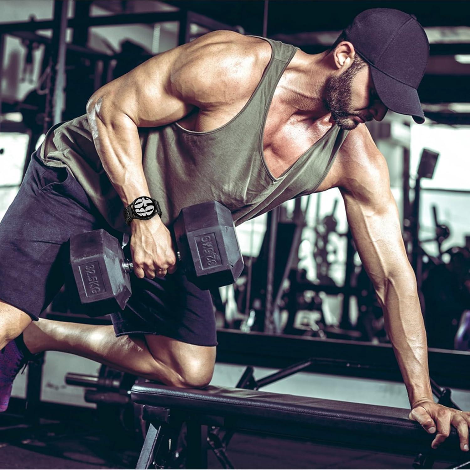 Correa de Reloj Ajustable Nylon TumpCez 18mm - Negro Azul Verde