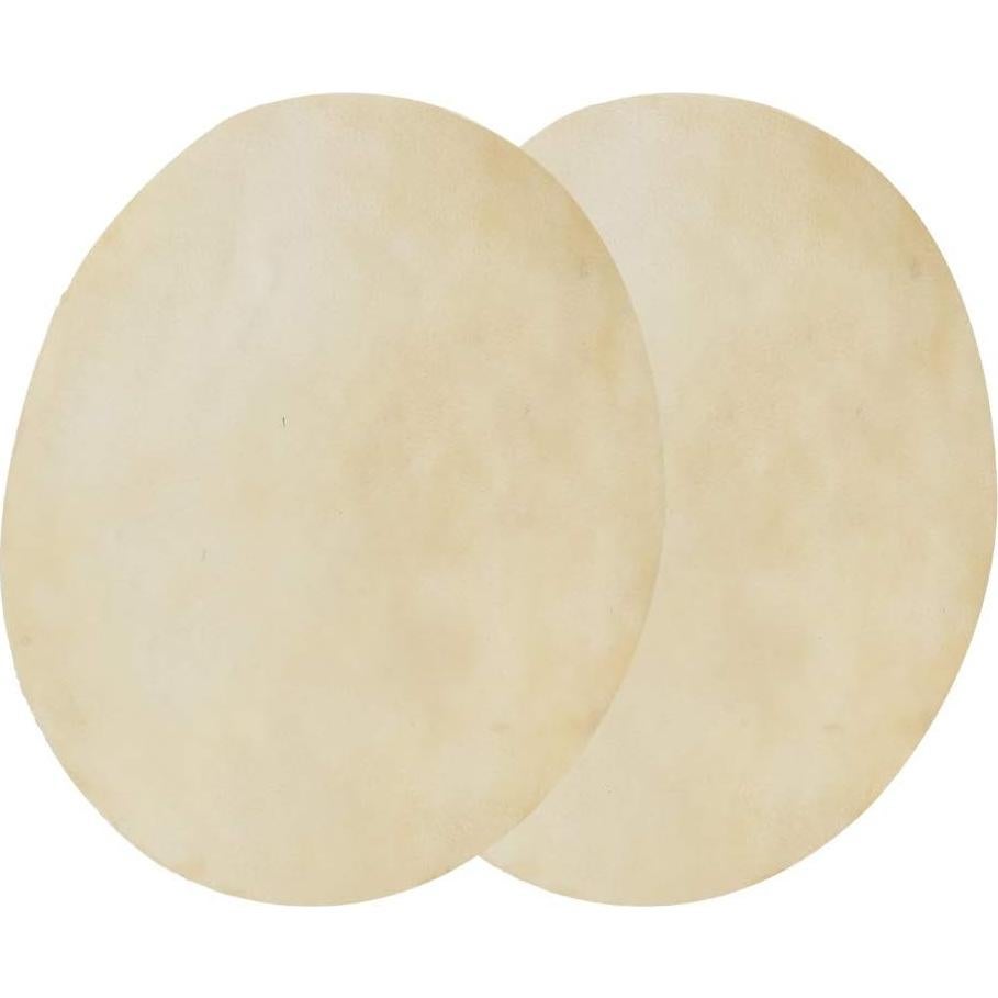 Cabeza de Tambor de Cuero de Búfalo Bnineteenteam 30 cm 2 Pcs