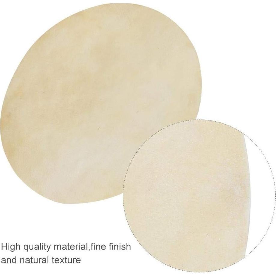 Cabeza de Tambor de Cuero de Búfalo Bnineteenteam 30 cm 2 Pcs