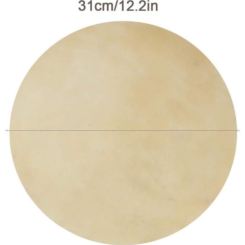 Cabeza de Tambor de Cuero de Búfalo Bnineteenteam 30 cm 2 Pcs