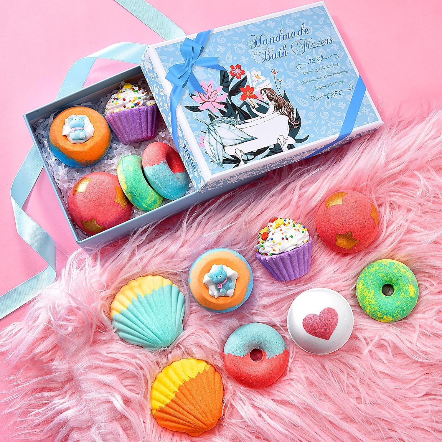 Set de 7 Bombas de Baño Naturales STNTUS INNOVATIONS