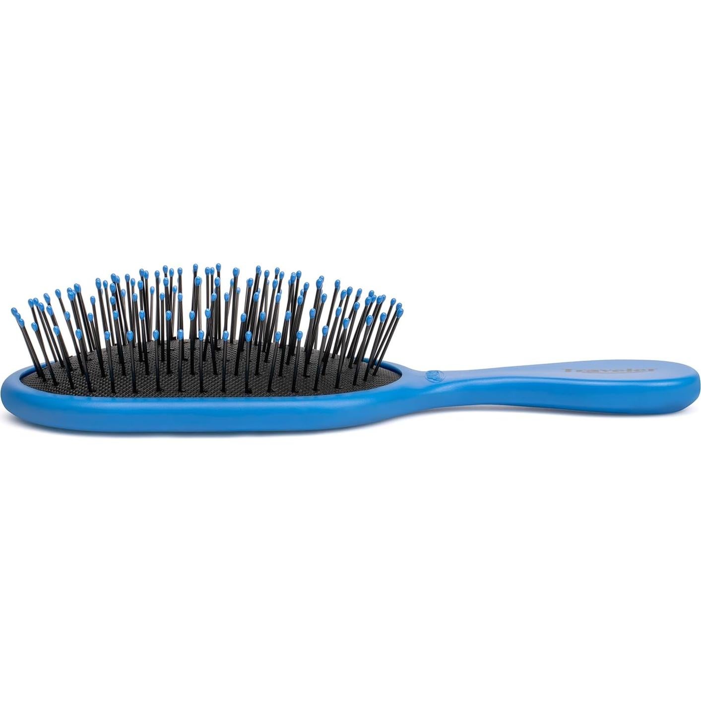 Cepillo Desenredante de Viaje NuWay Azul Oscuro con Estuche