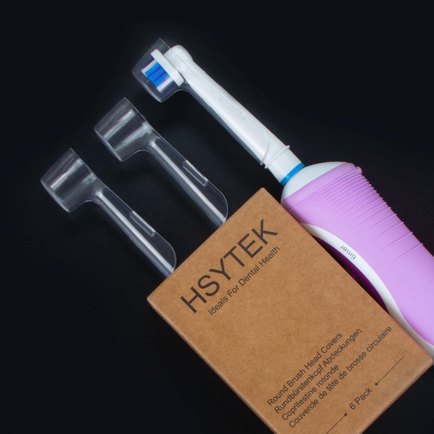 Tapas de Cubierta para Cabezas de Cepillo HSYTEK 6 Piezas