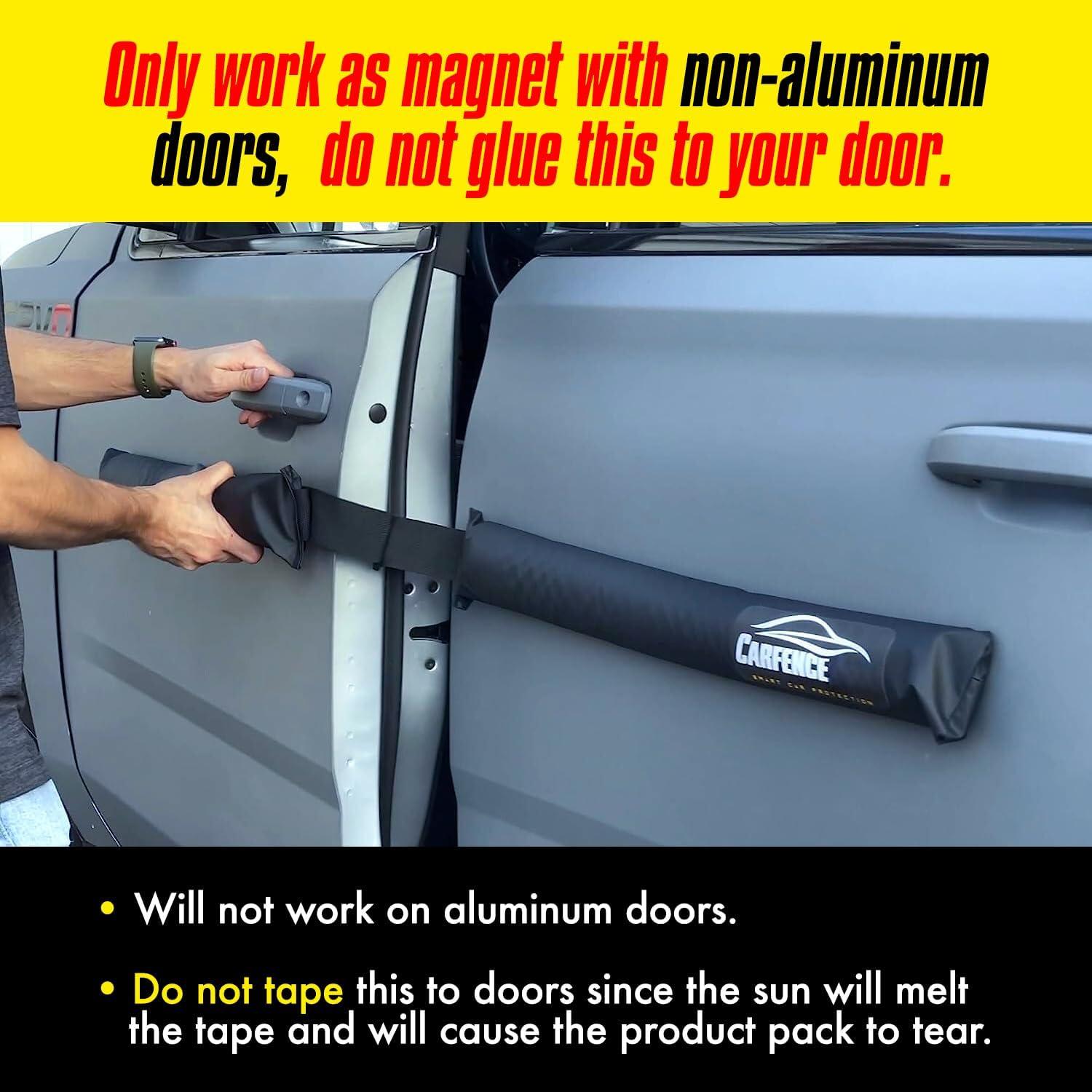 Protector de Abolladuras para Puertas de Coche HRX Carfence - Paquete de 4