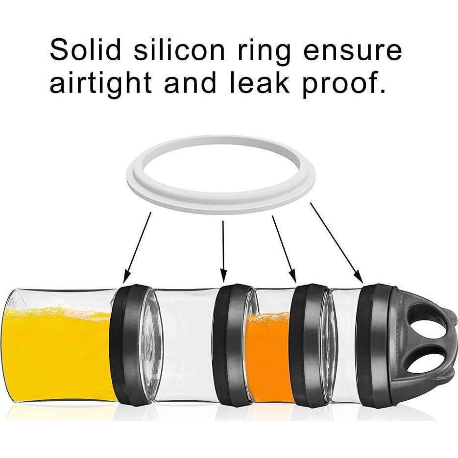 Contenedor de Almacenamiento Apilable BeneLabel 0.92L Negro