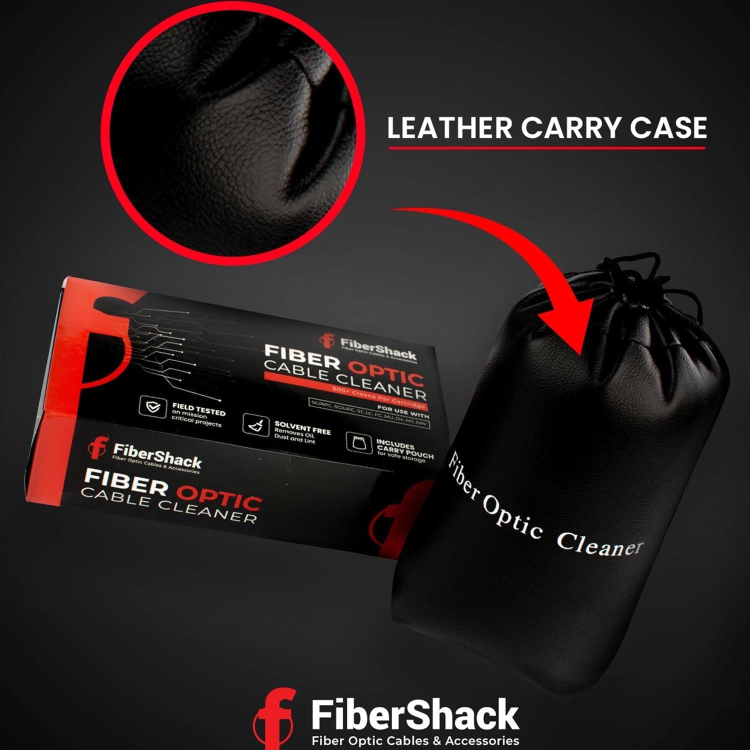 Caja de Limpieza de Fibra Óptica FiberShack - Paquete de 3