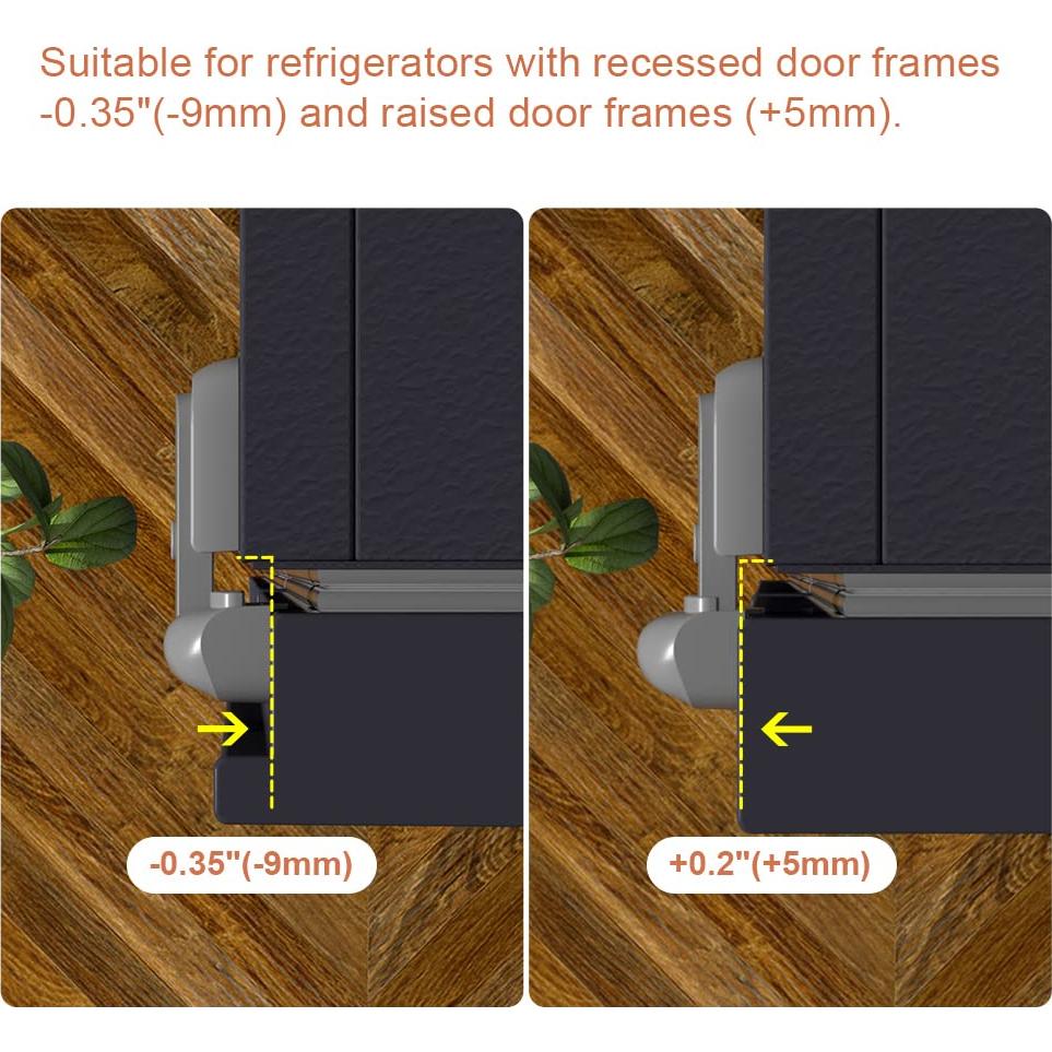 Cerradura de Puerta de Refrigerador EUDEMON Gris a Prueba de Niños
