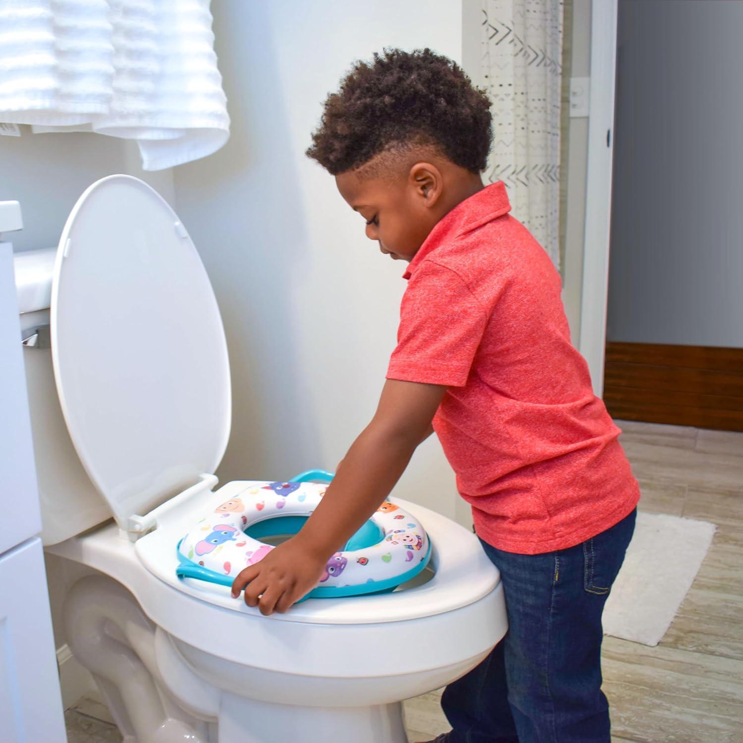 Asiento de Entrenamiento para Baño CoComelon Azul Suave