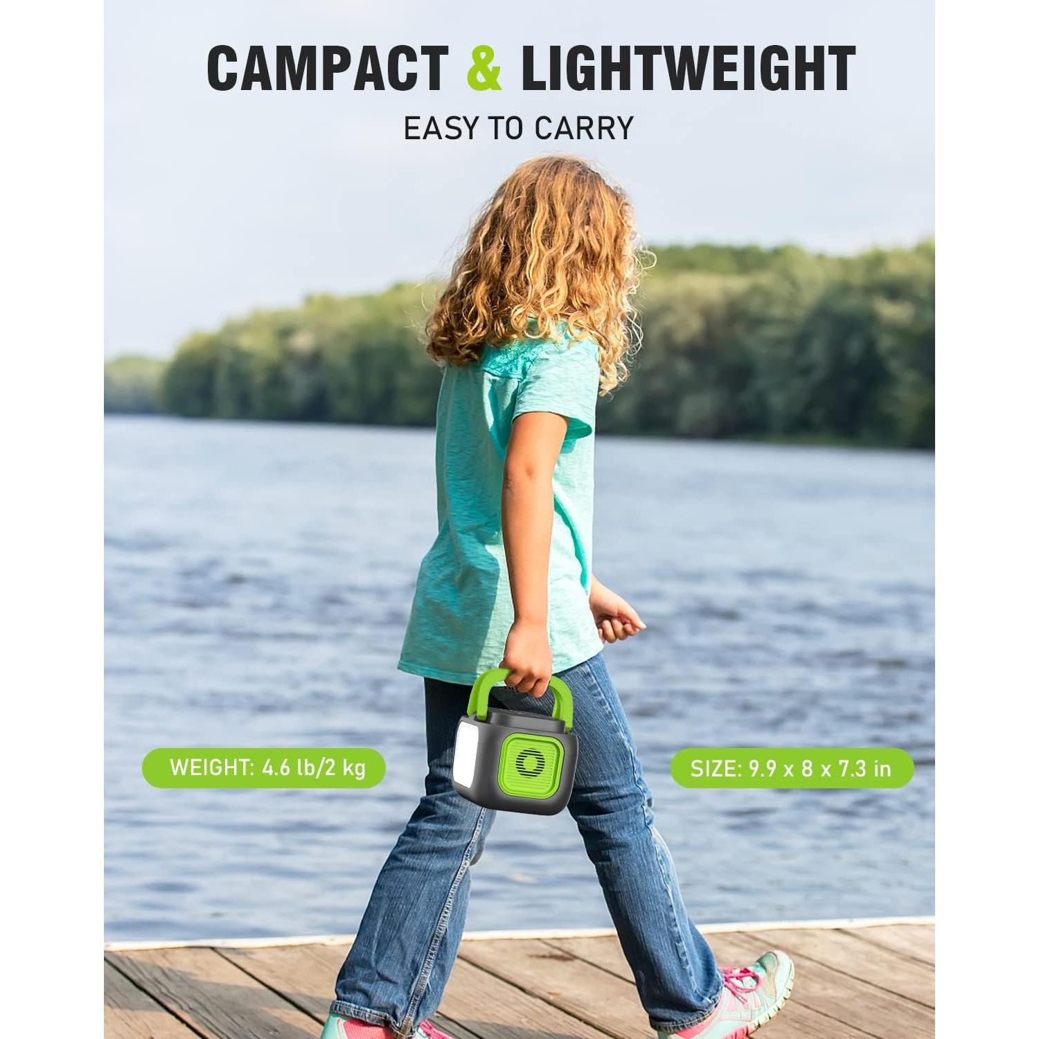 Generador Solar Portátil SinKeu G200 155Wh 200W 42000mAh