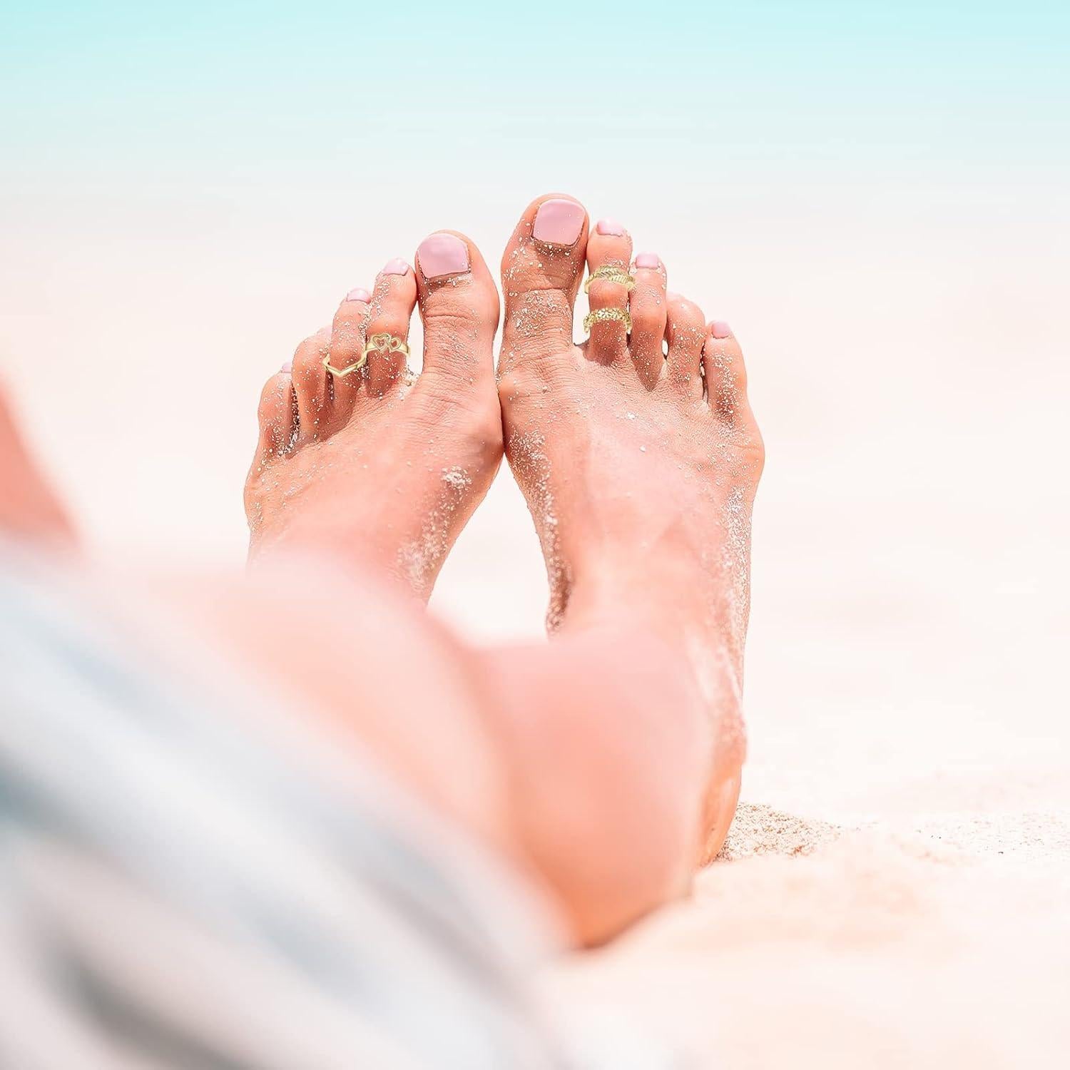 Conjunto 24 Anillos Ajustables para Dedos de los Pies MAGIDOVE