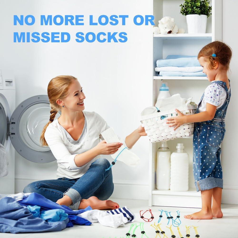 Clip de Calcetines QWLWBU 30 Piezas Organizador Lavandería