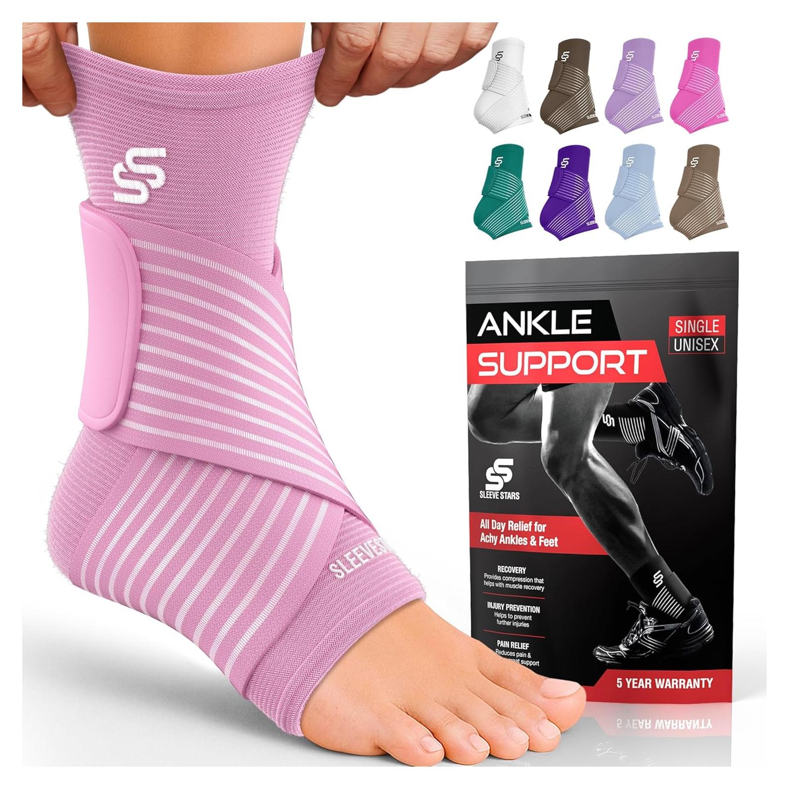 Faja de Tobillo Sleeve Stars para Alivio de Fascitis Plantar