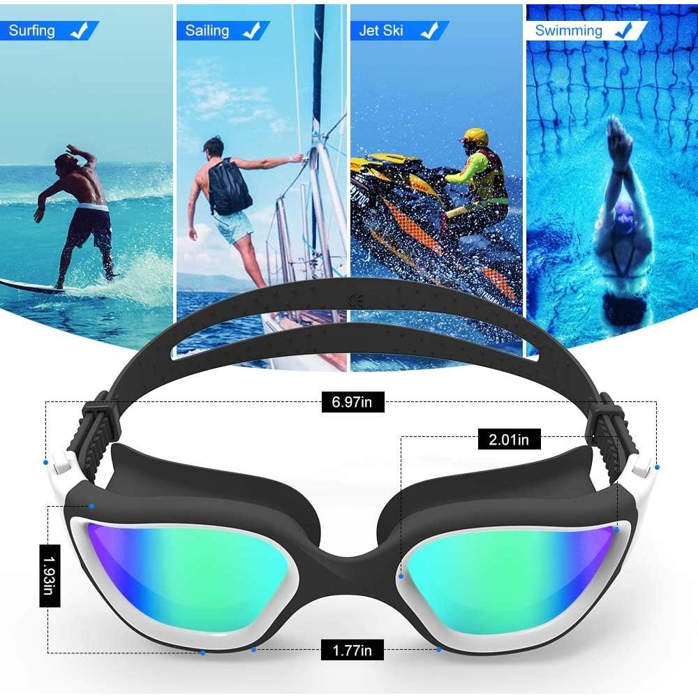 Gafas de natación polarizadas ZIONOR G1 unisex anti UV