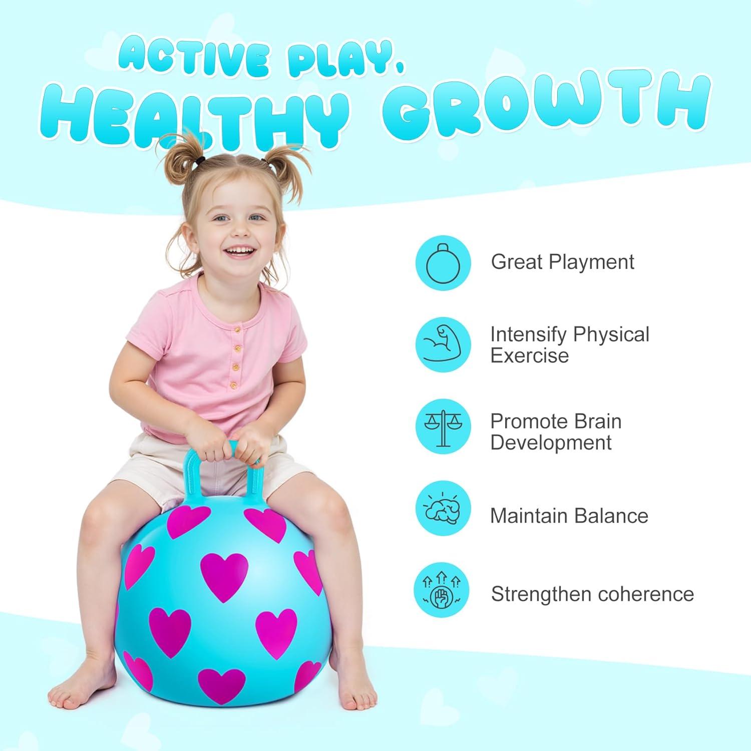 Pelota Saltarina Rebotadora PlayZap 38 cm para Niños 3-6 Años