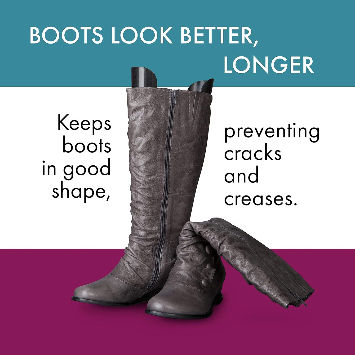 Insertos moldeadores de botas Dial Industries, Negro, 15.24x31.75cm