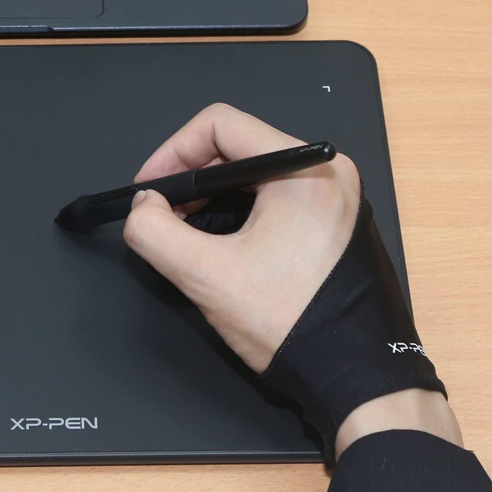 Guante de Dibujo XP-PEN AC08 Negro Tamaño L para Tableta Gráfica