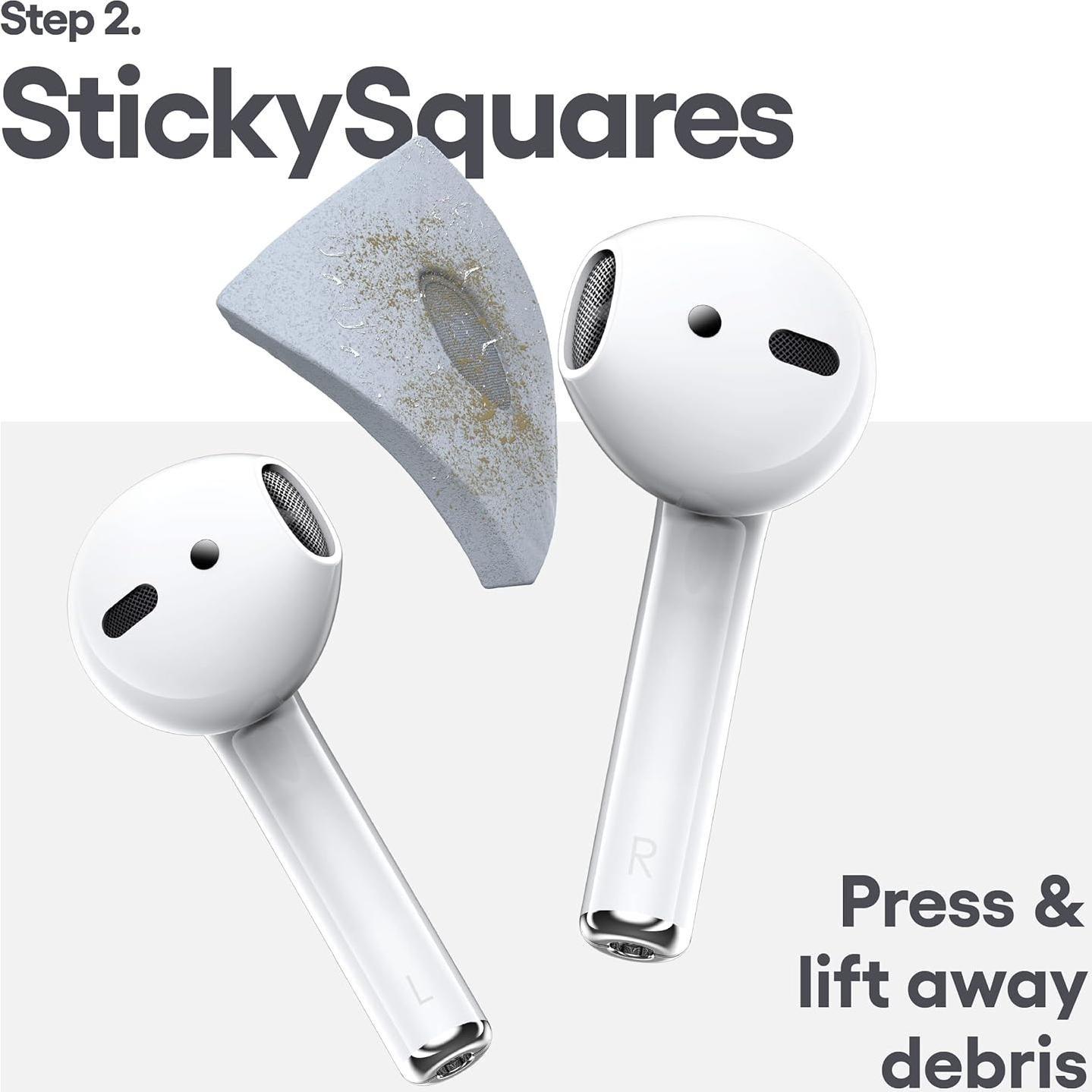 Kit de limpieza KeyBudz Air Care para AirPods y Pro - Blanco