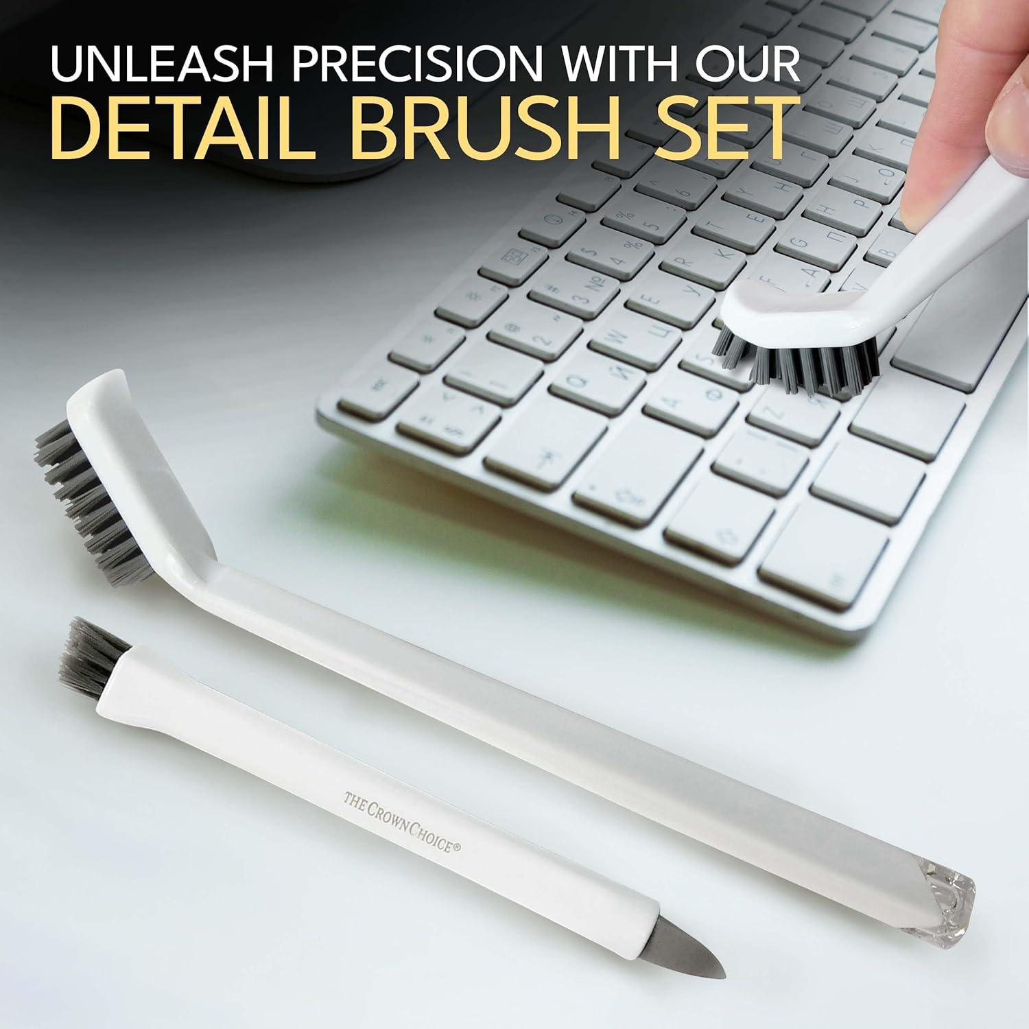 Juego de Cepillos de Limpieza 3 en 1 The Crown Choice