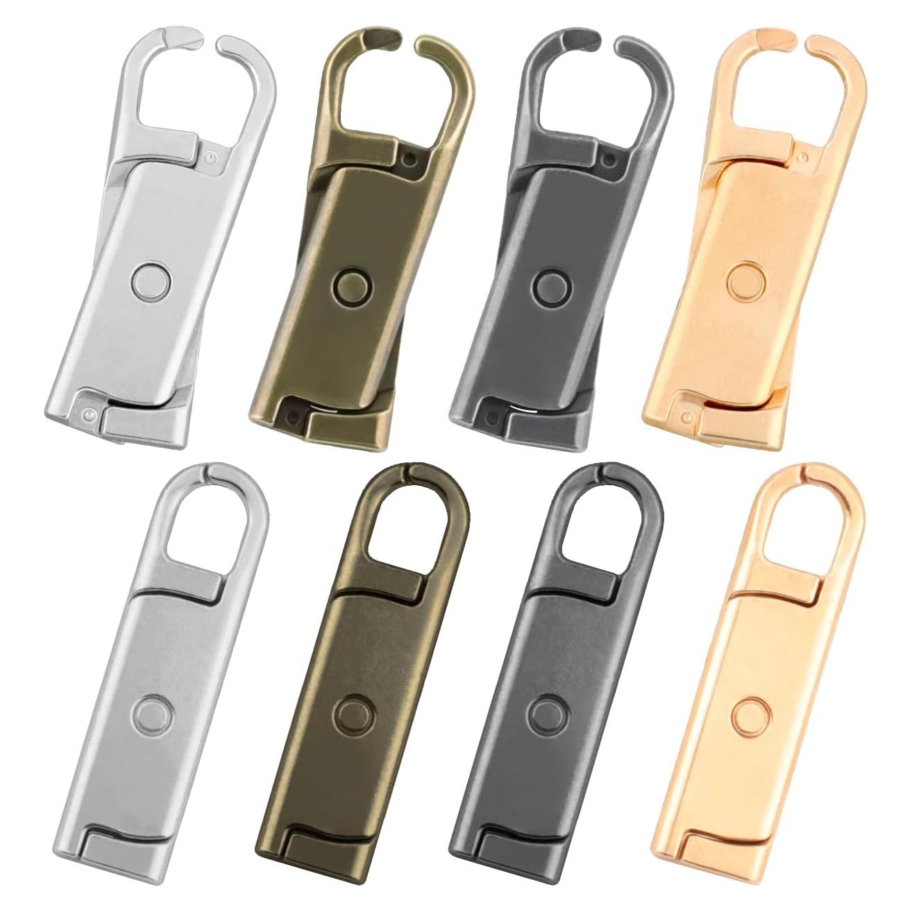 Tiradores de Cremallera Mejorados FENGWANGLI 8 Piezas 26mm