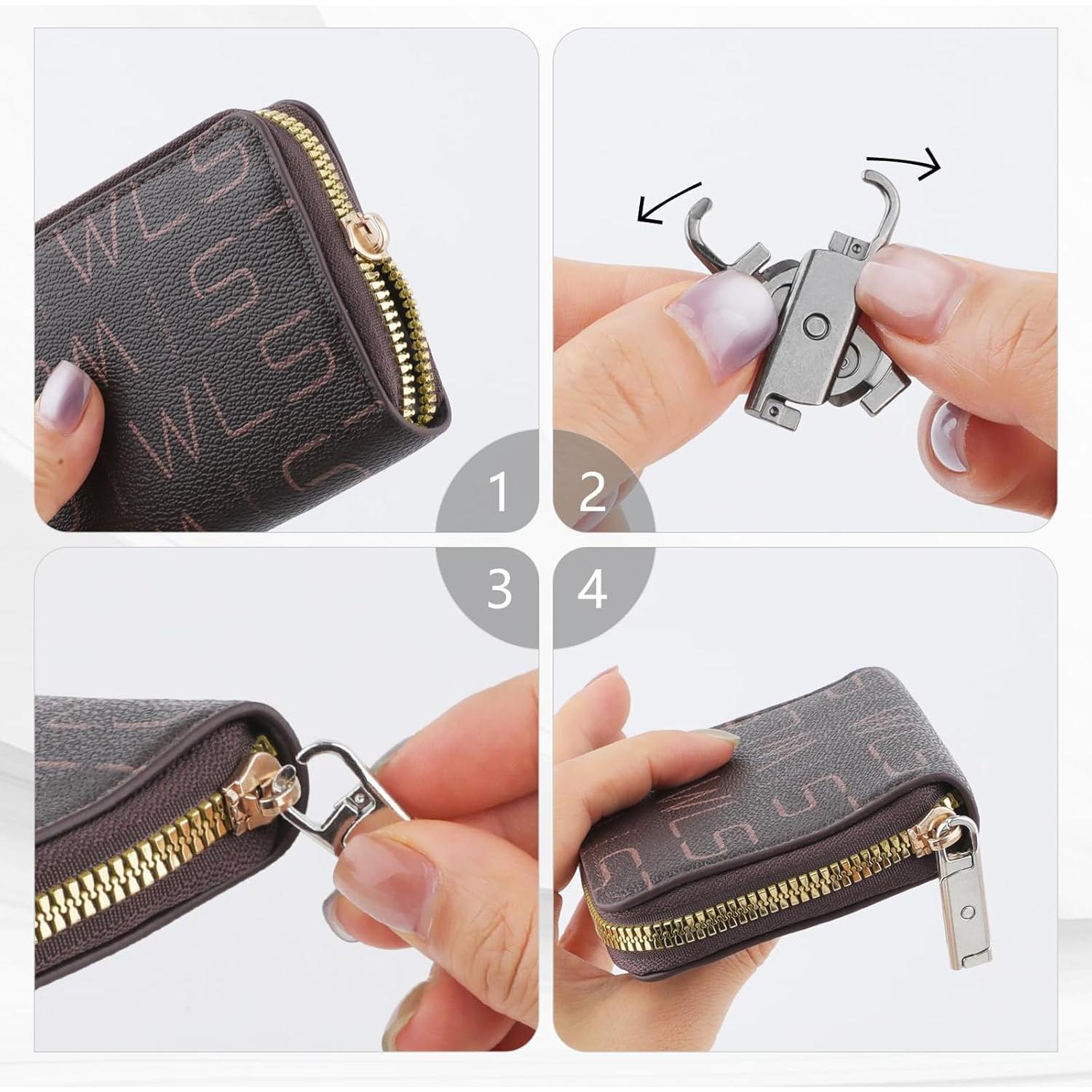 Tiradores de Cremallera Mejorados FENGWANGLI 8 Piezas 26mm