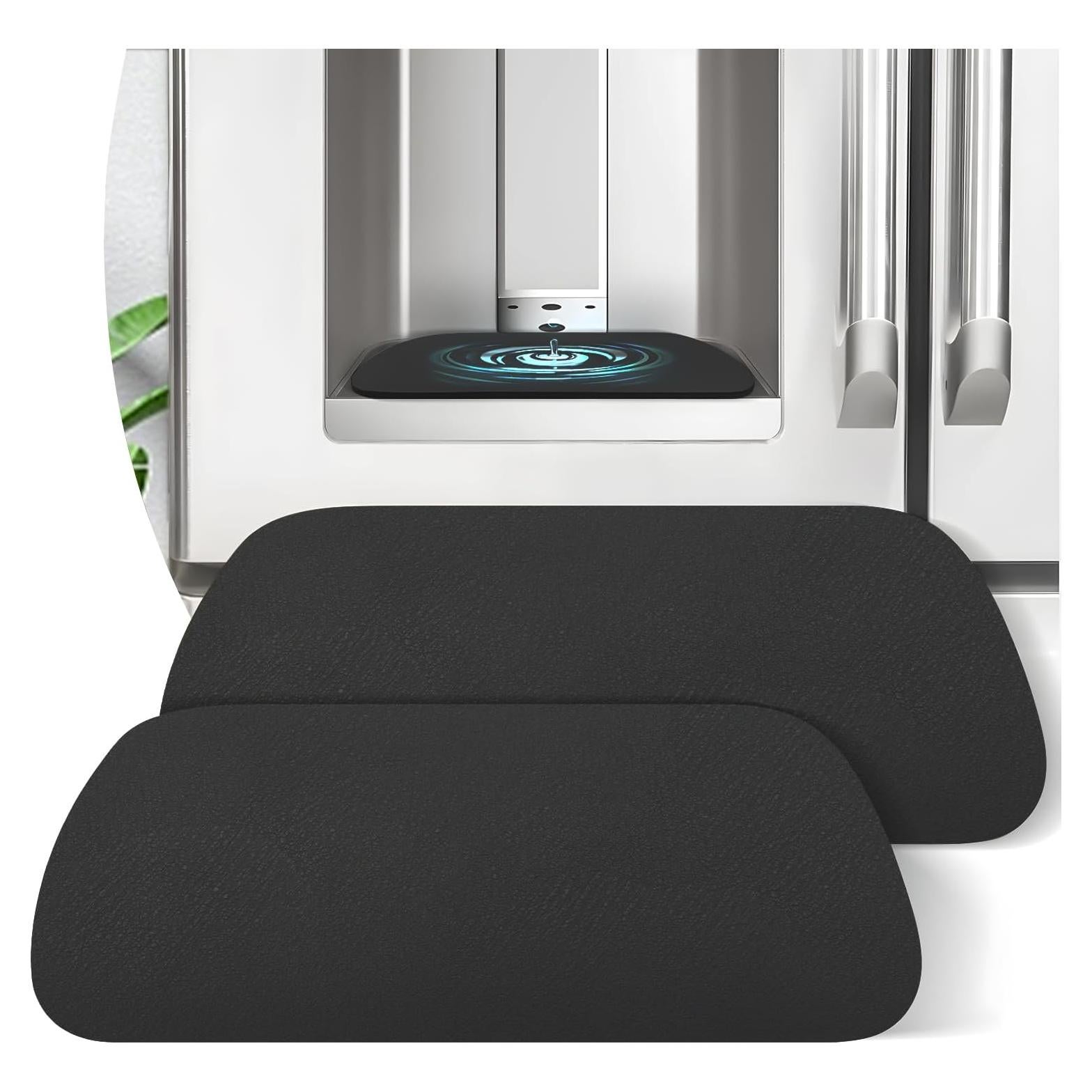 Bandeja de Goteo LOPNUR para Refrigerador 2 Pack Trapezoidal 21.1x7.9cm