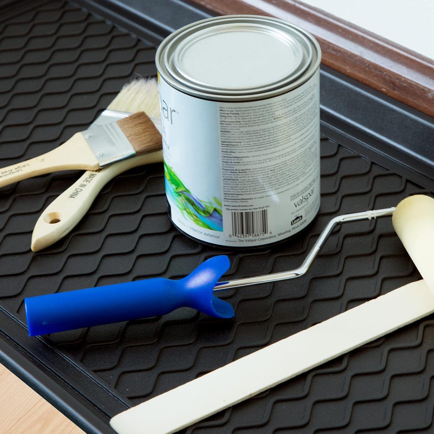 Bandeja para Botas Todo Clima Stalwart - Alfombrilla Negra 60x39 cm