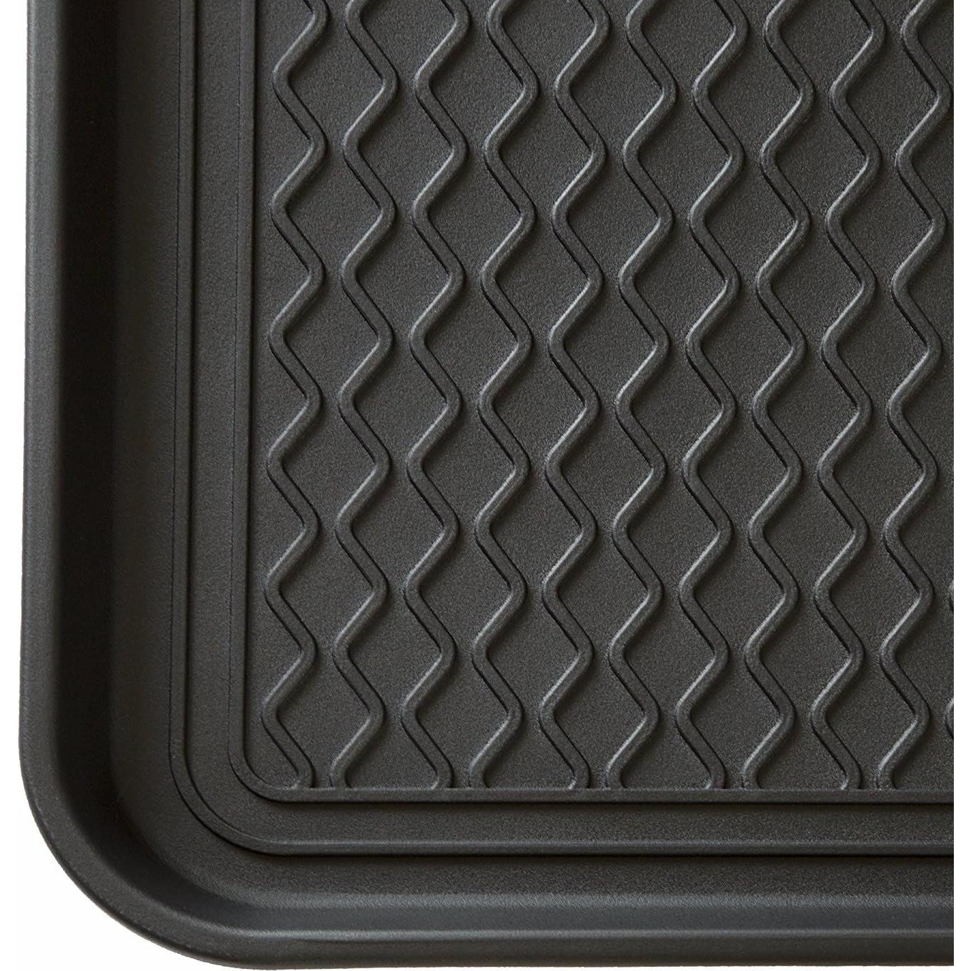 Bandeja para Botas Todo Clima Stalwart - Alfombrilla Negra 60x39 cm
