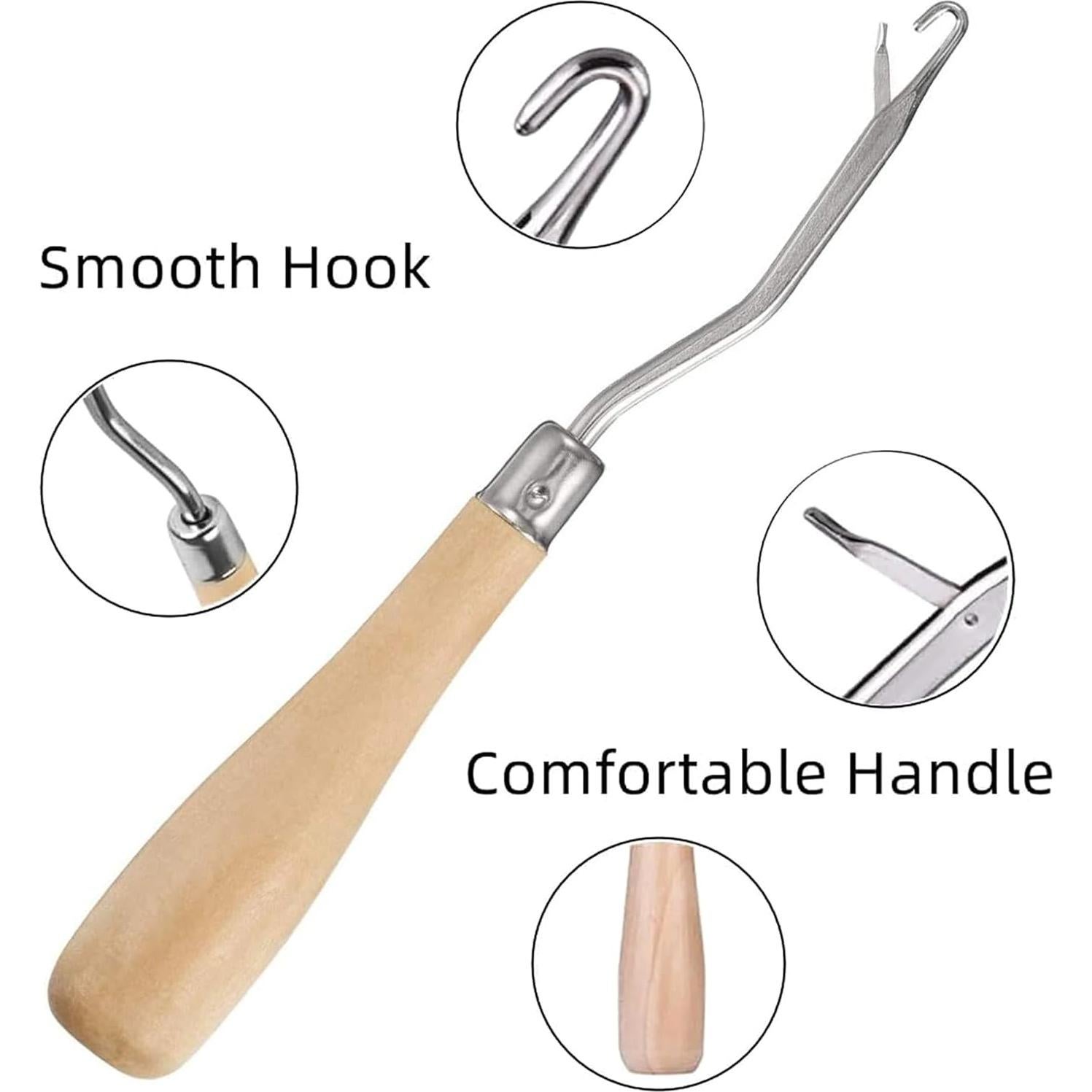 Juego de 5 Ganchos de Crochet CLHJINRUOLIU para Dreadlocks