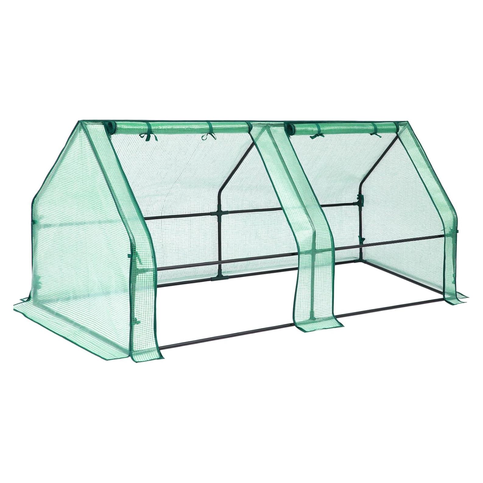 Invernadero Mini Portátil Ohuhu 1.8m x 0.9m con 2 Puertas