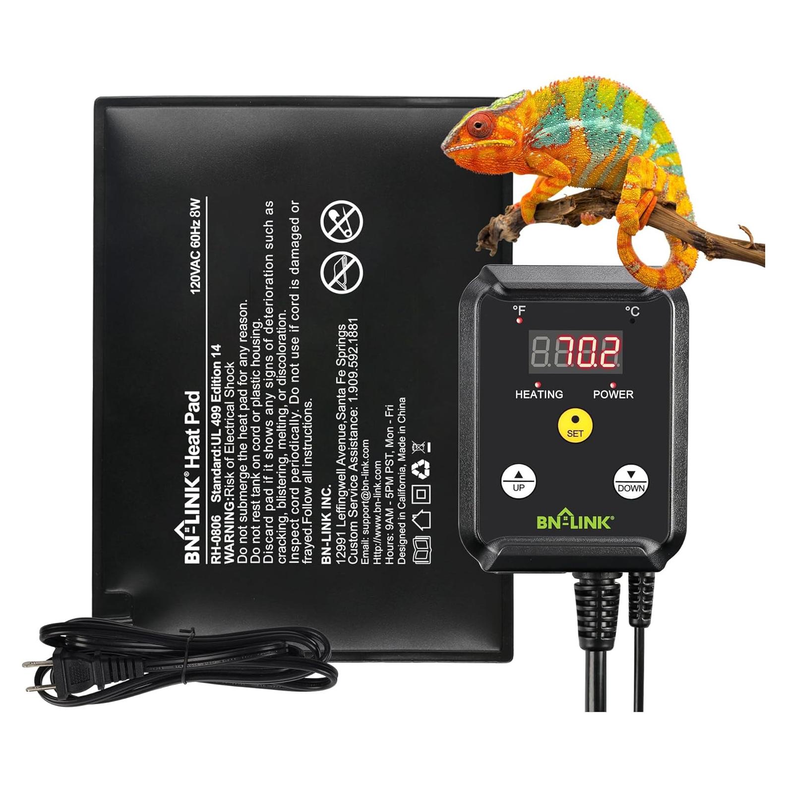 Almohadilla Térmica BN-LINK 15.24x20.32 cm con Termostato