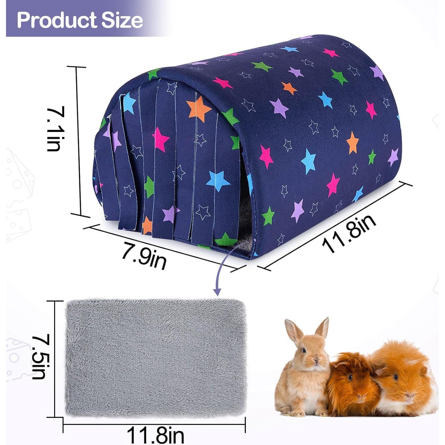 Túnel Lavable para Cobayas Unicorn Catcher 30x20x18cm Azul
