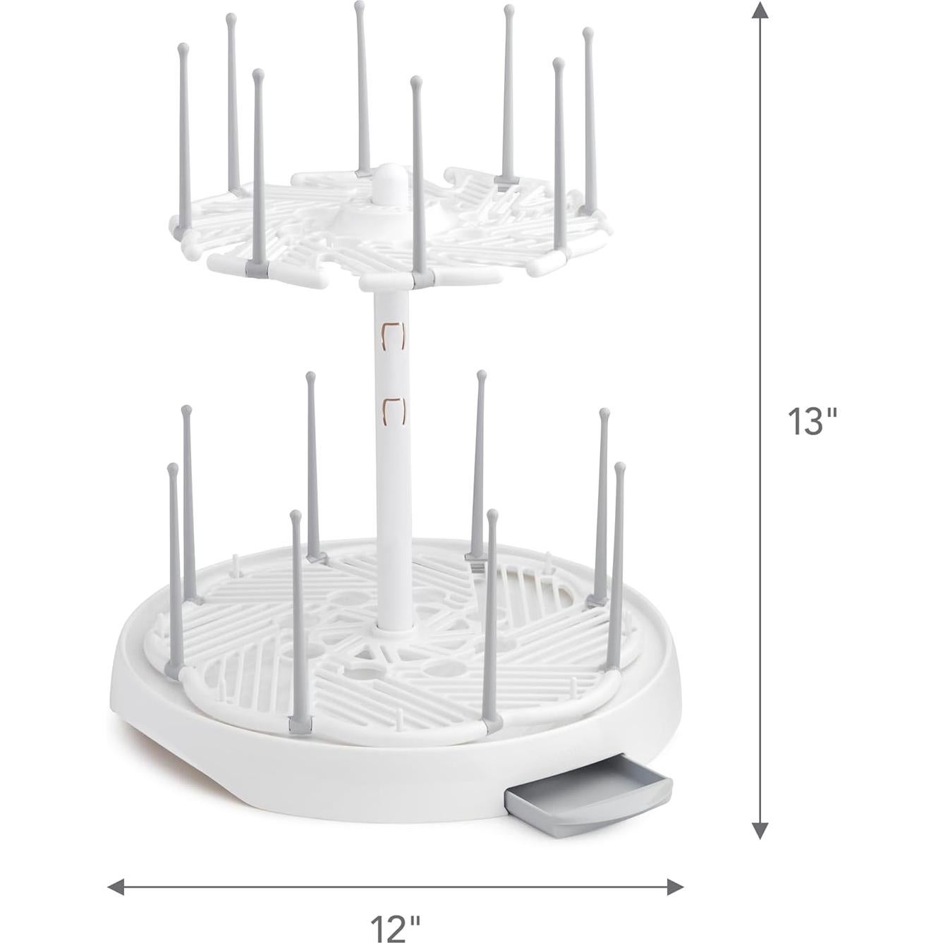 Estante de Secado Munchkin Blanco para Biberones y Accesorios