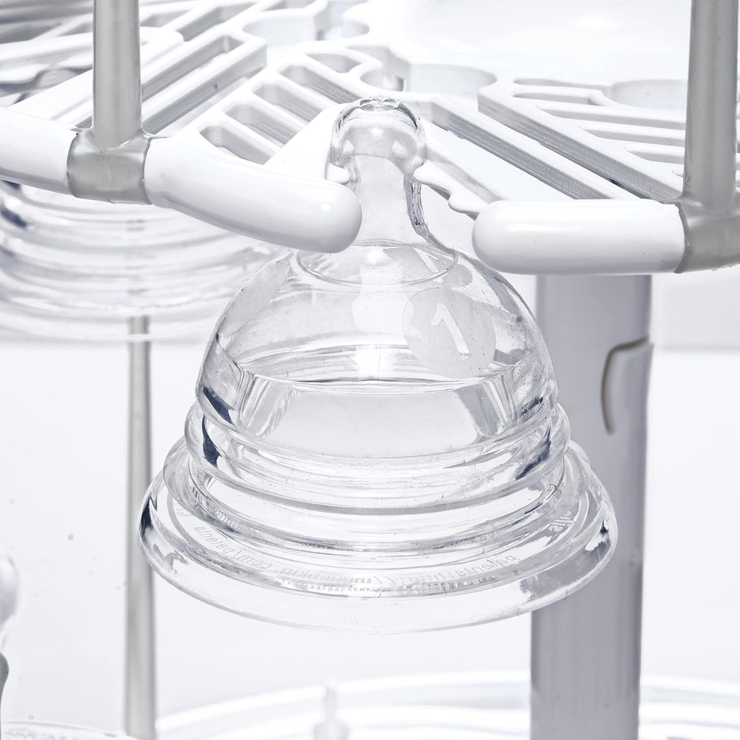 Estante de Secado Munchkin Blanco para Biberones y Accesorios