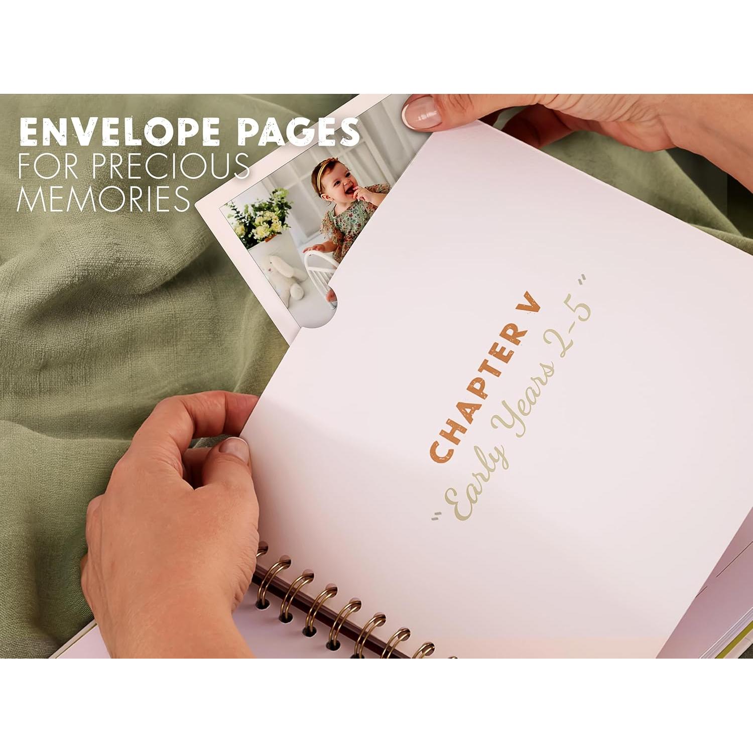 Libro de Recuerdos para Bebé Momentiqa 106 Páginas Mariposa