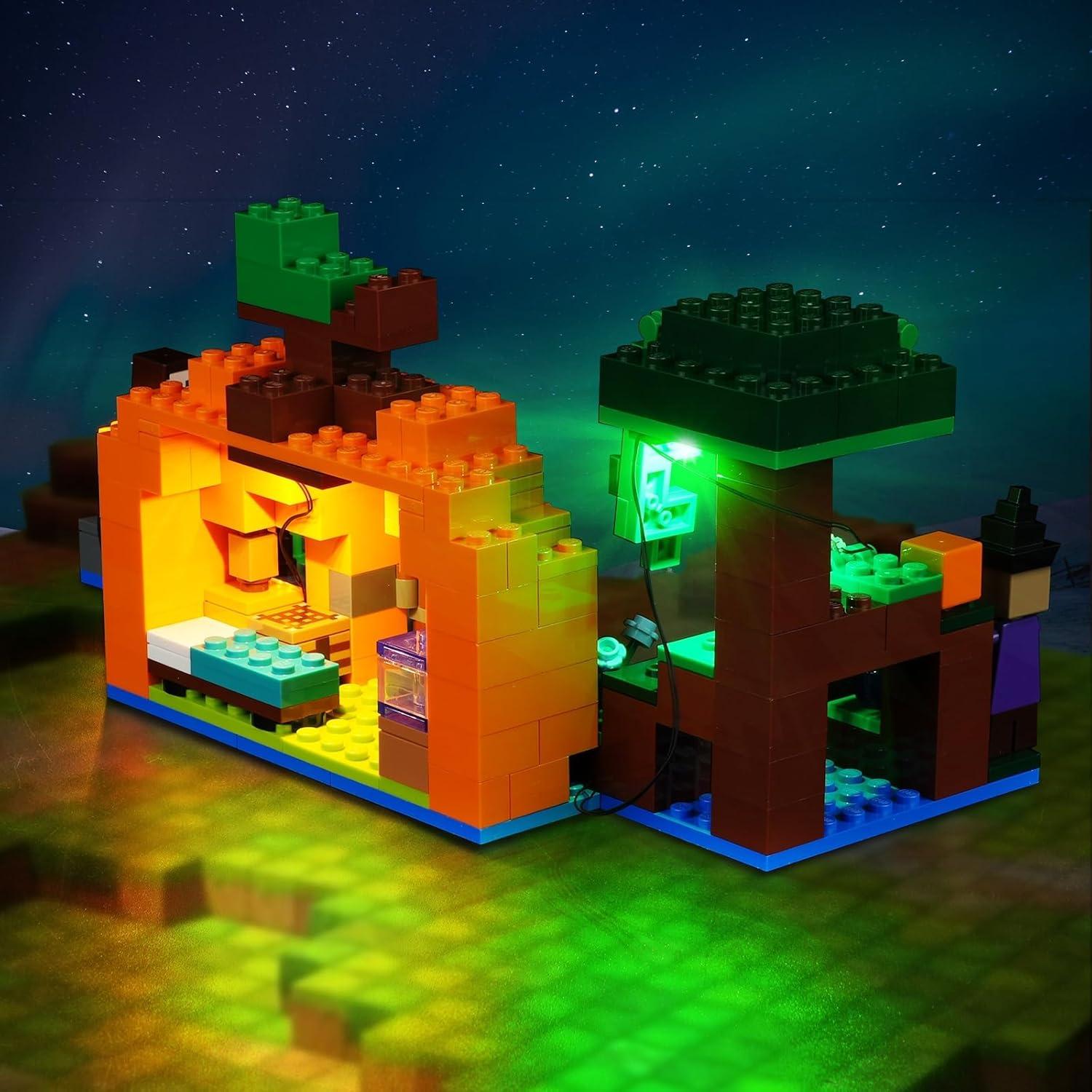 Kit de Luz LED para Lego 21248 La Granja de Calabazas - Solo Luces