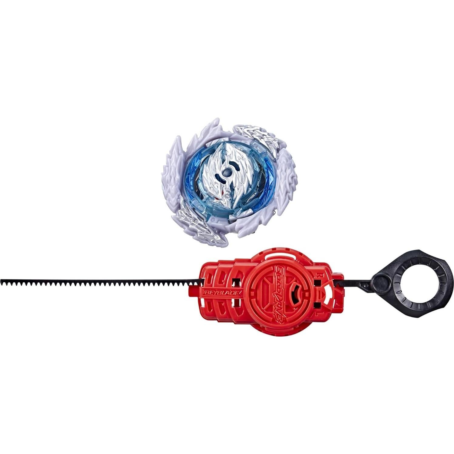 Peonza Beyblade Burst QuadDrive Guilty Láinor L7 con Lanzador