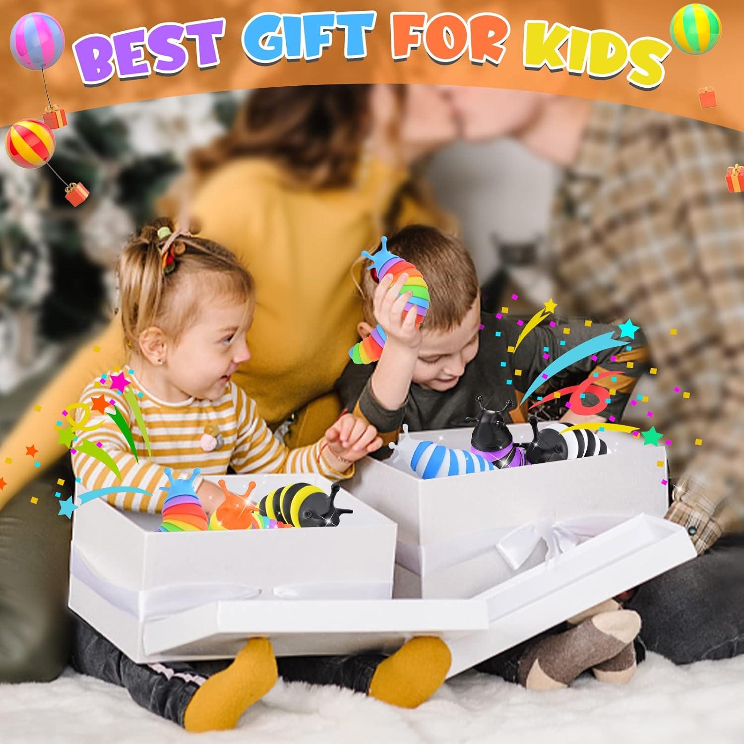 Juguetes Sensoriales Babosa Cevioce - 6 Pcs Antiestrés 3+