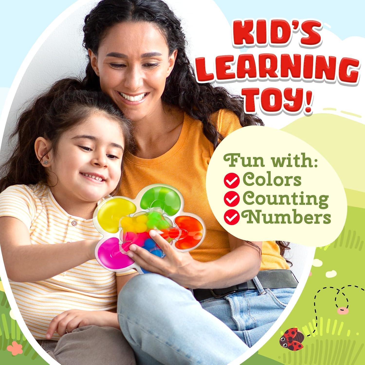 Juguete Sensorial de Clasificación de Colores ZAXIDEEL 14x14cm