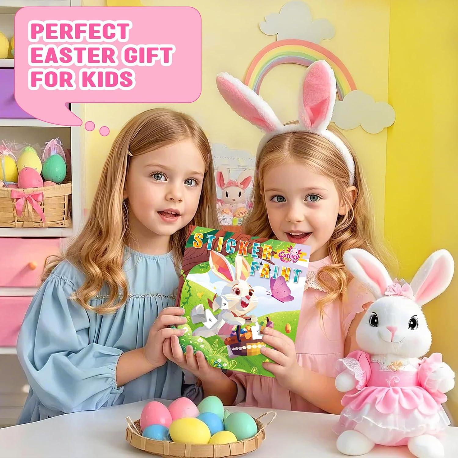 Libro de Pegatinas CutteeyFyry para Pintar por Números - 21x23 cm