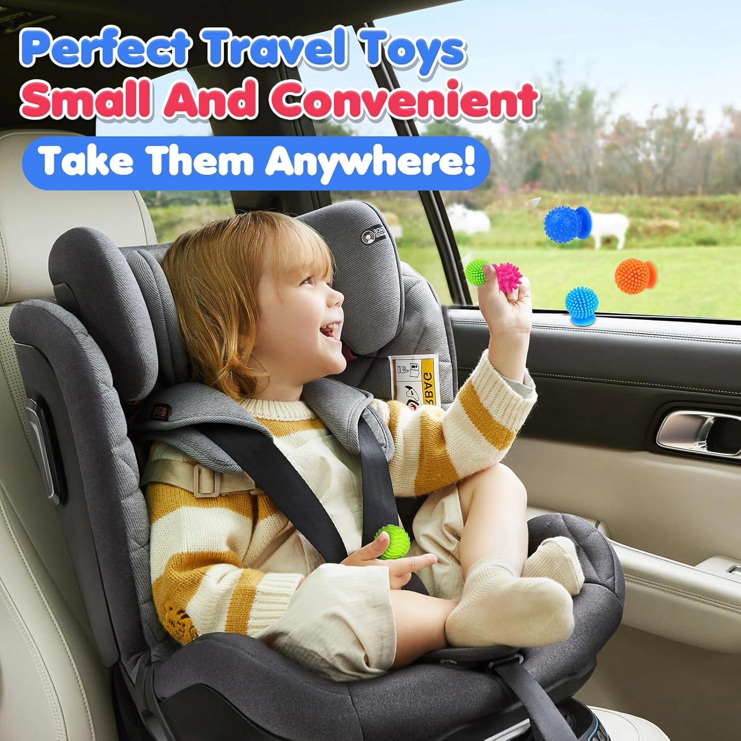 Juguetes Sensoriales Antiestrés Richtim - 16 Piezas Texturizadas