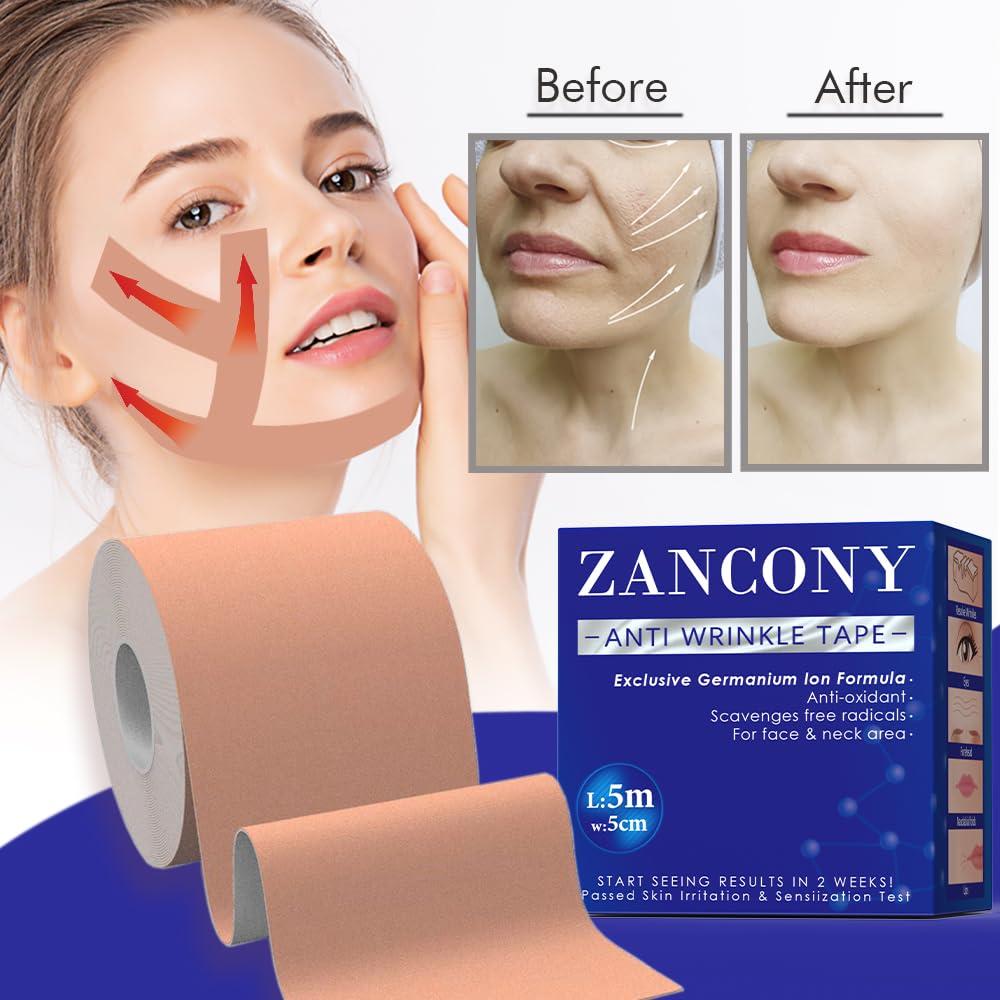 Cinta Facial Antienvejecimiento Zancony 5cm - Parches para Rostro