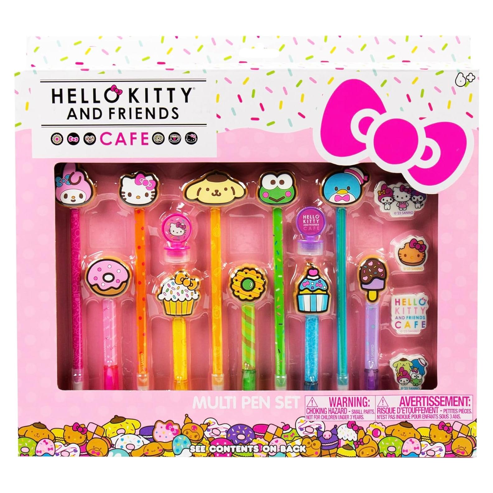Conjunto de Bolígrafos Hello Kitty 21 Piezas Kawaii