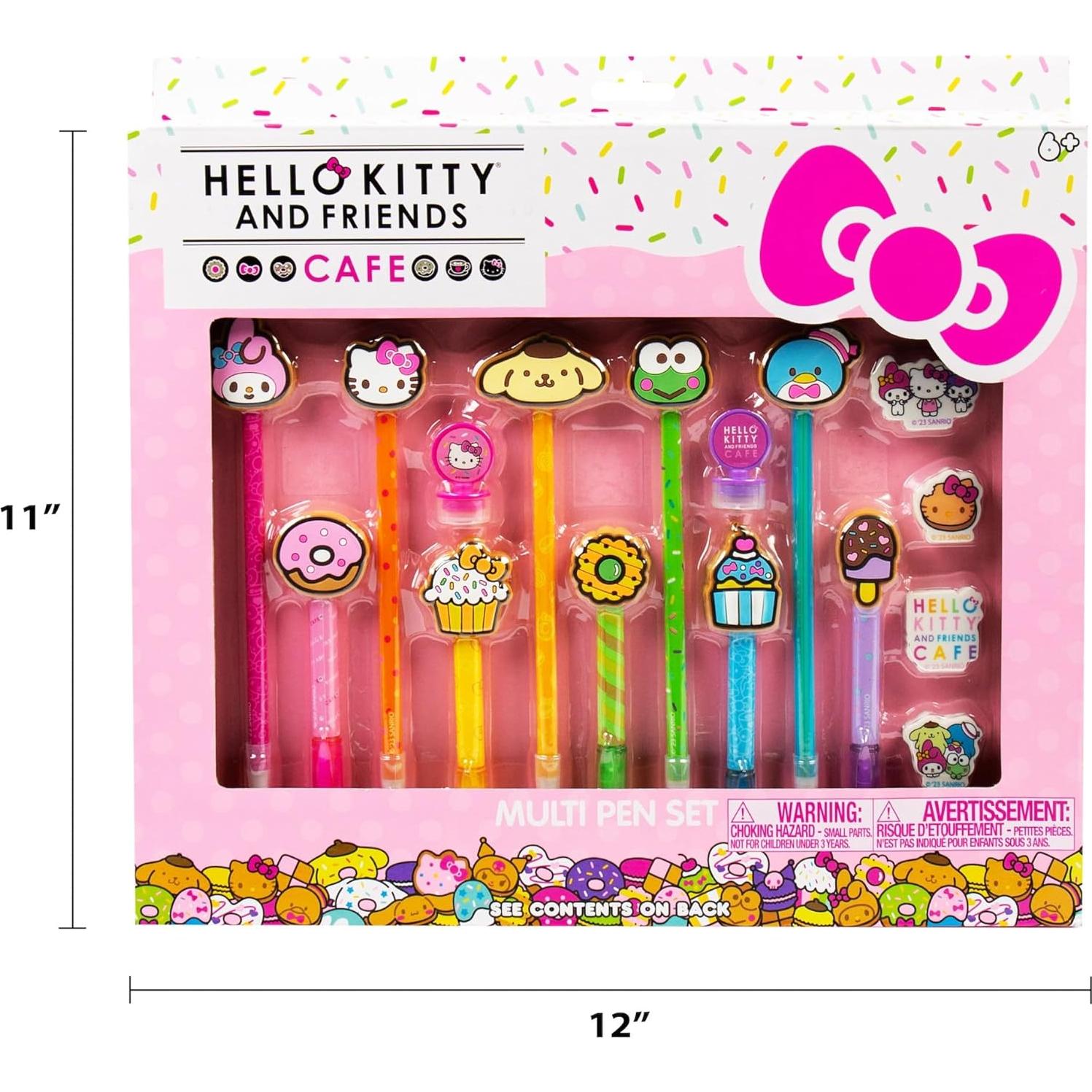 Conjunto de Bolígrafos Hello Kitty 21 Piezas Kawaii