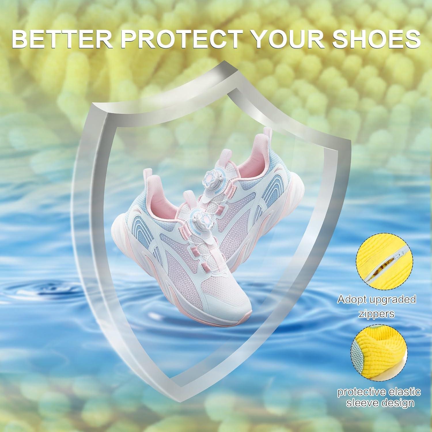 Bolsa de Lavado de Zapatos AUSTEDFY 2 Pcs Amarillo 37.8 cm