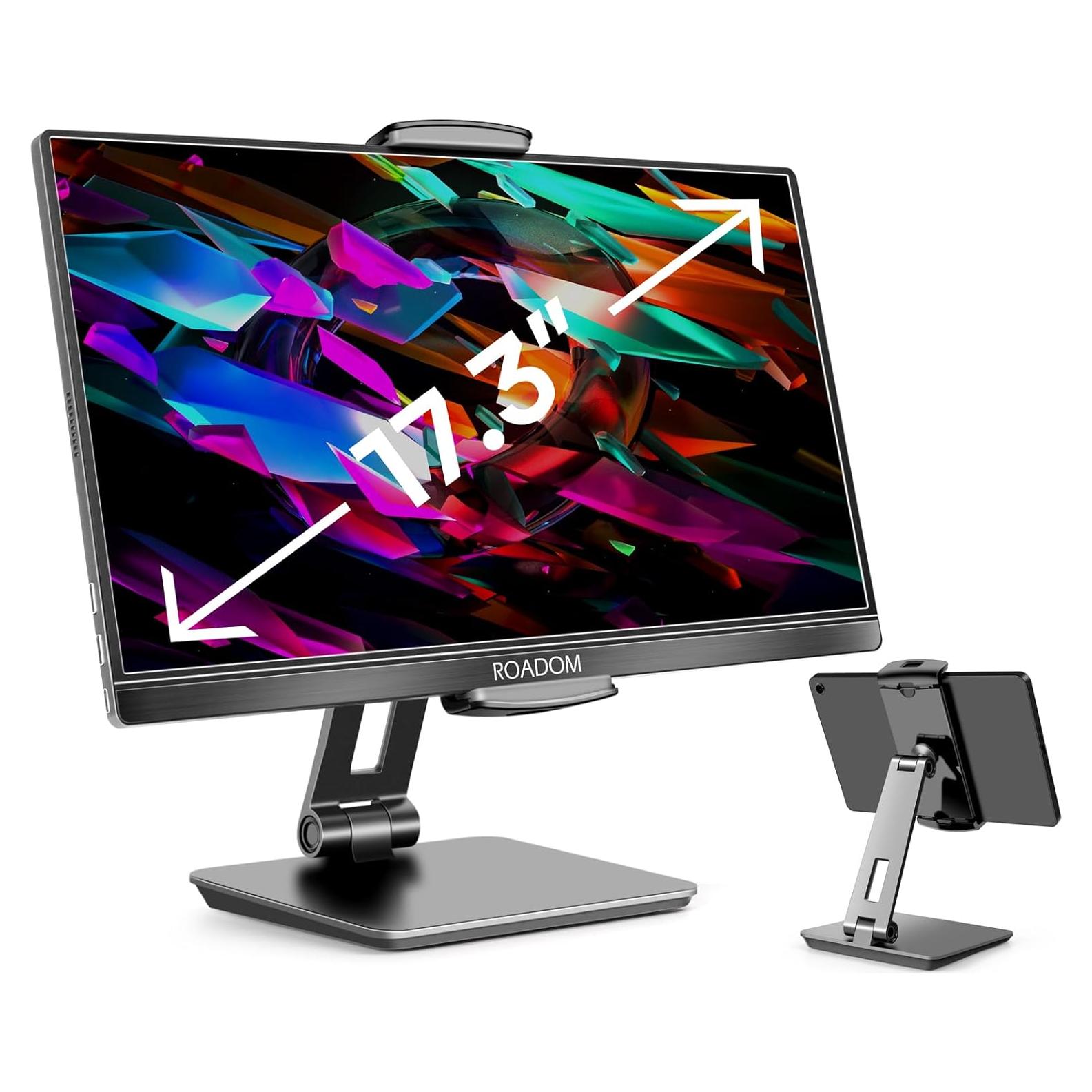 Soporte para Tableta ROADOM Plegable 360° Ajustable Negro