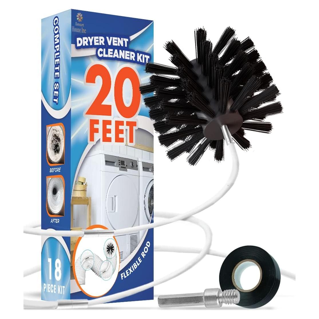 Kit Limpiador de Conductos de Secadora SP HOME GOODS 6.1m